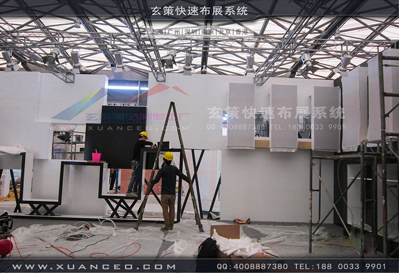 魯泰紡織91看片成人版-紡織展展台搭展-上海91免费看片视频展覽工廠13