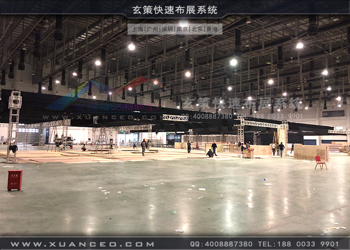 adidas訂貨會搭建現場