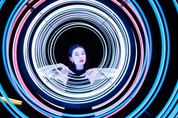 華為手機影像藝術展活動道具