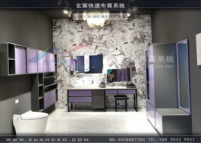 衛浴展-四季沐歌展台產品展示區