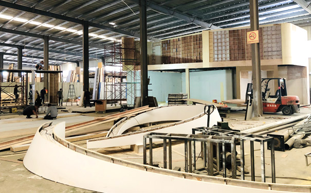 雙層展台設計施工