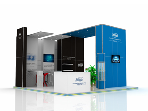 56平米環保展台租賃