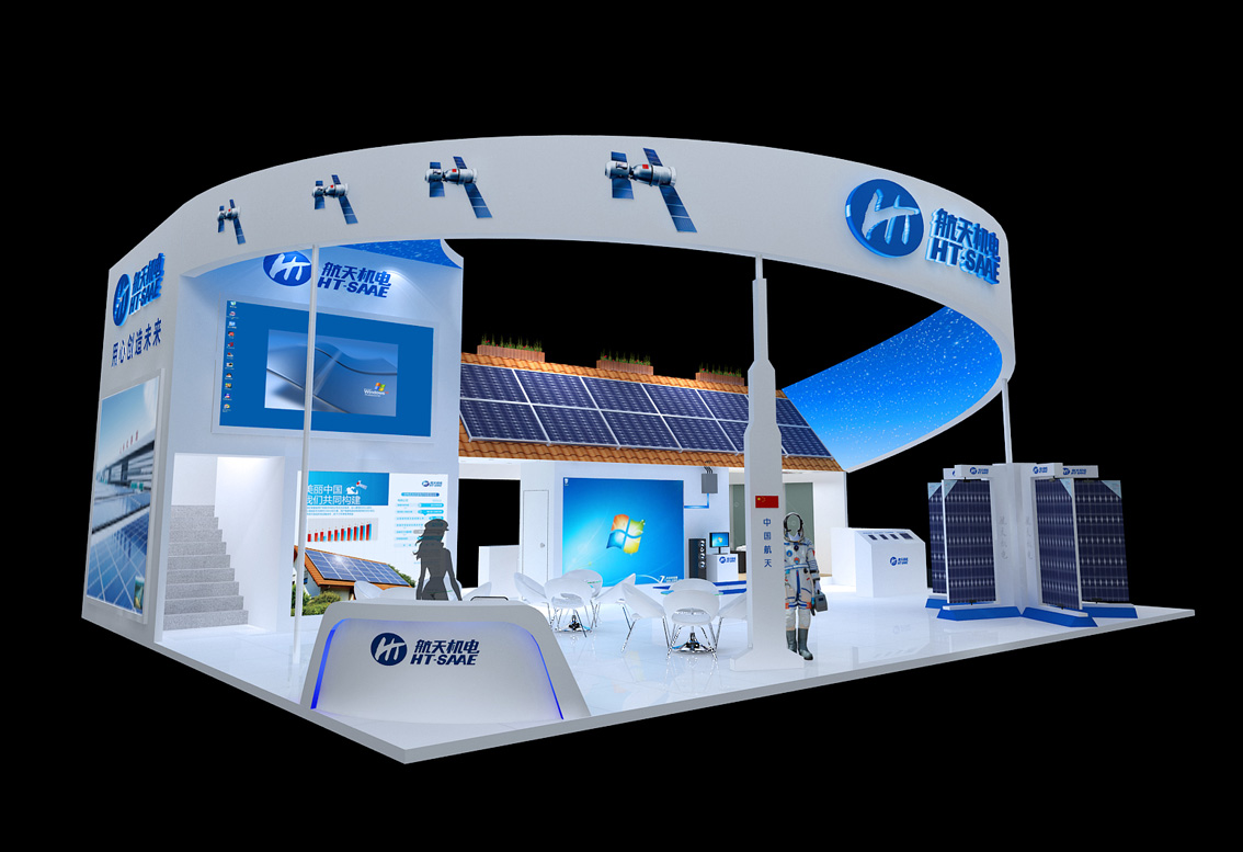 光伏展-航天機電91看片成人版(180㎡)