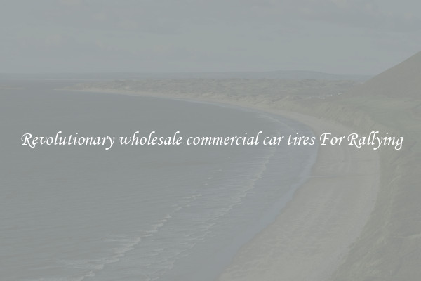 Revolutionary wholesale commercial car tires For Rallying