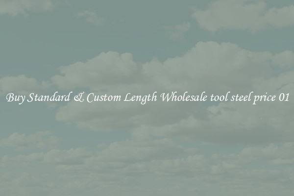 Buy Standard & Custom Length Wholesale tool steel price 01